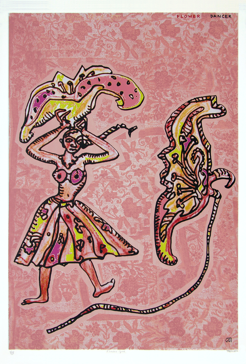 Flower dancer by Jogen  Chowdhury