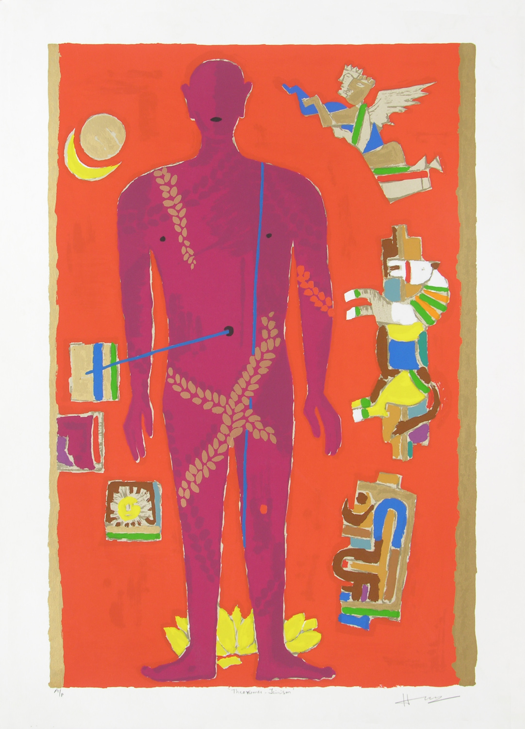 Jainism - Theorama by M.F. Husain