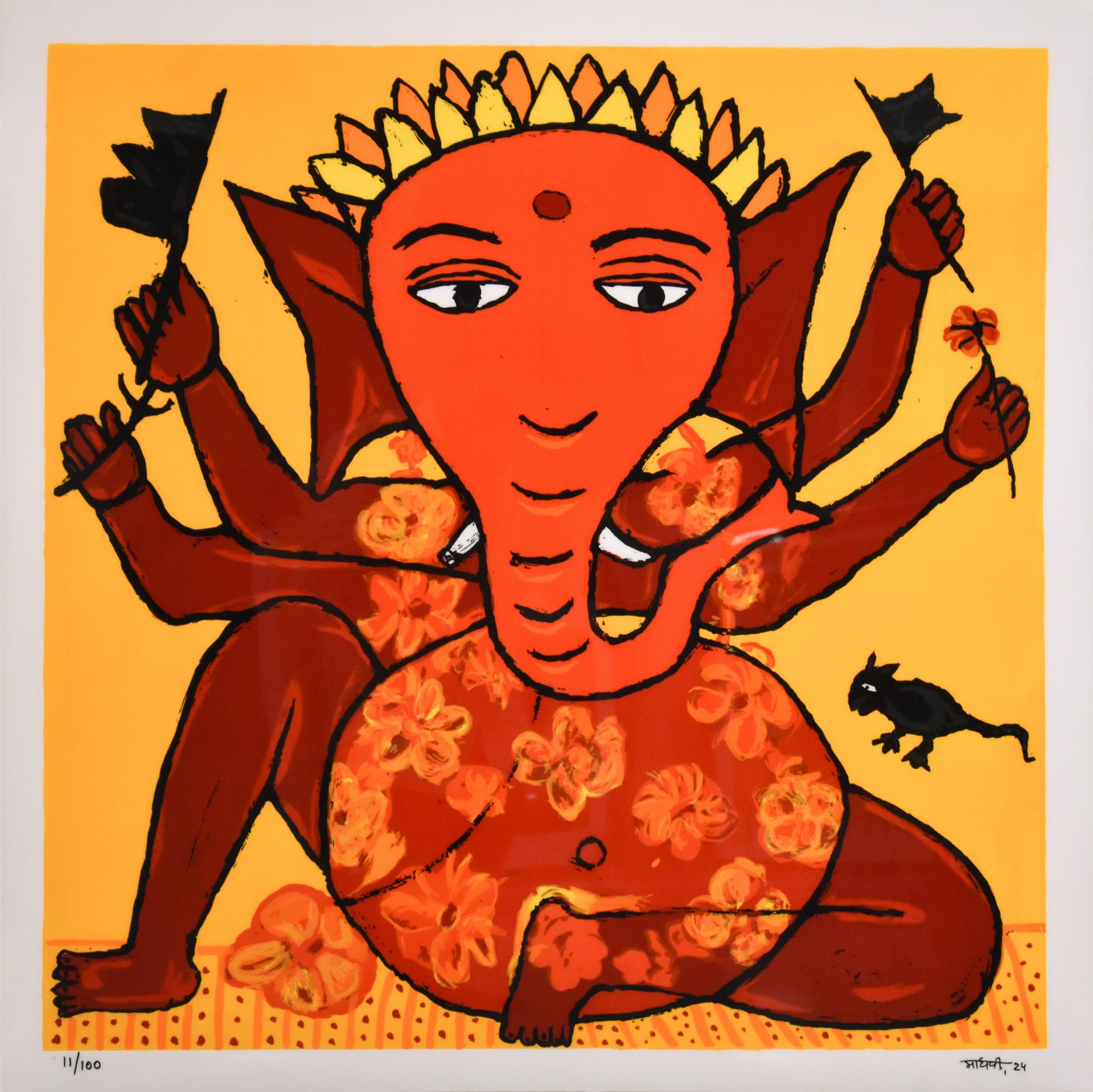 Untitled (Ganesh) by Madhvi Parekh by Madhvi Parekh