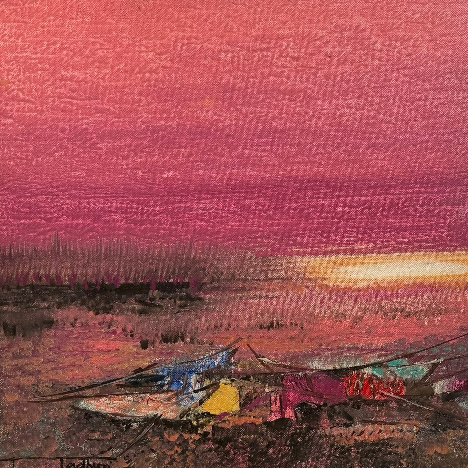 Blush Dusk by Madhuri Bhaduri