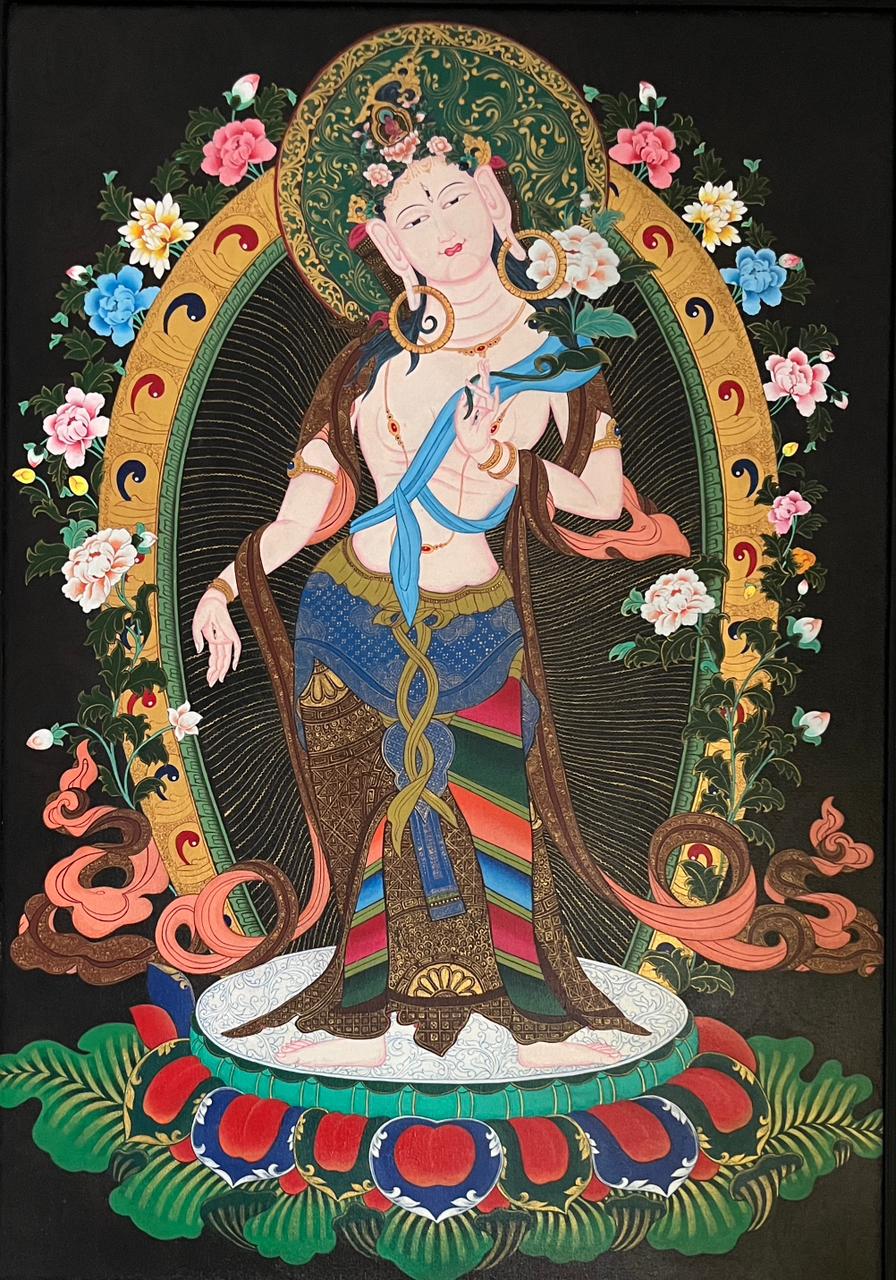 Standing White Tara by Aditi Agarwal