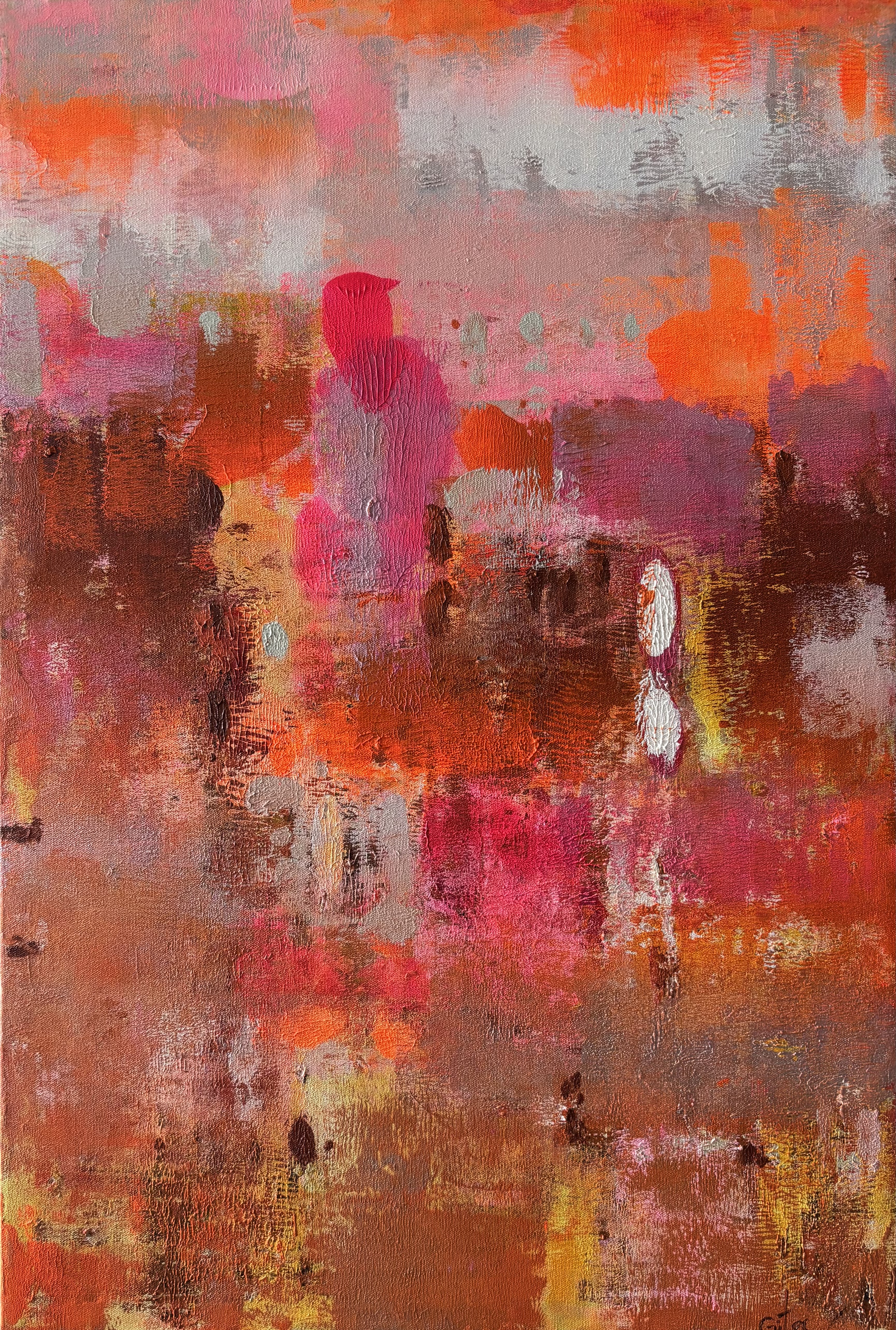 Blush Horizon by Gita  Hudson