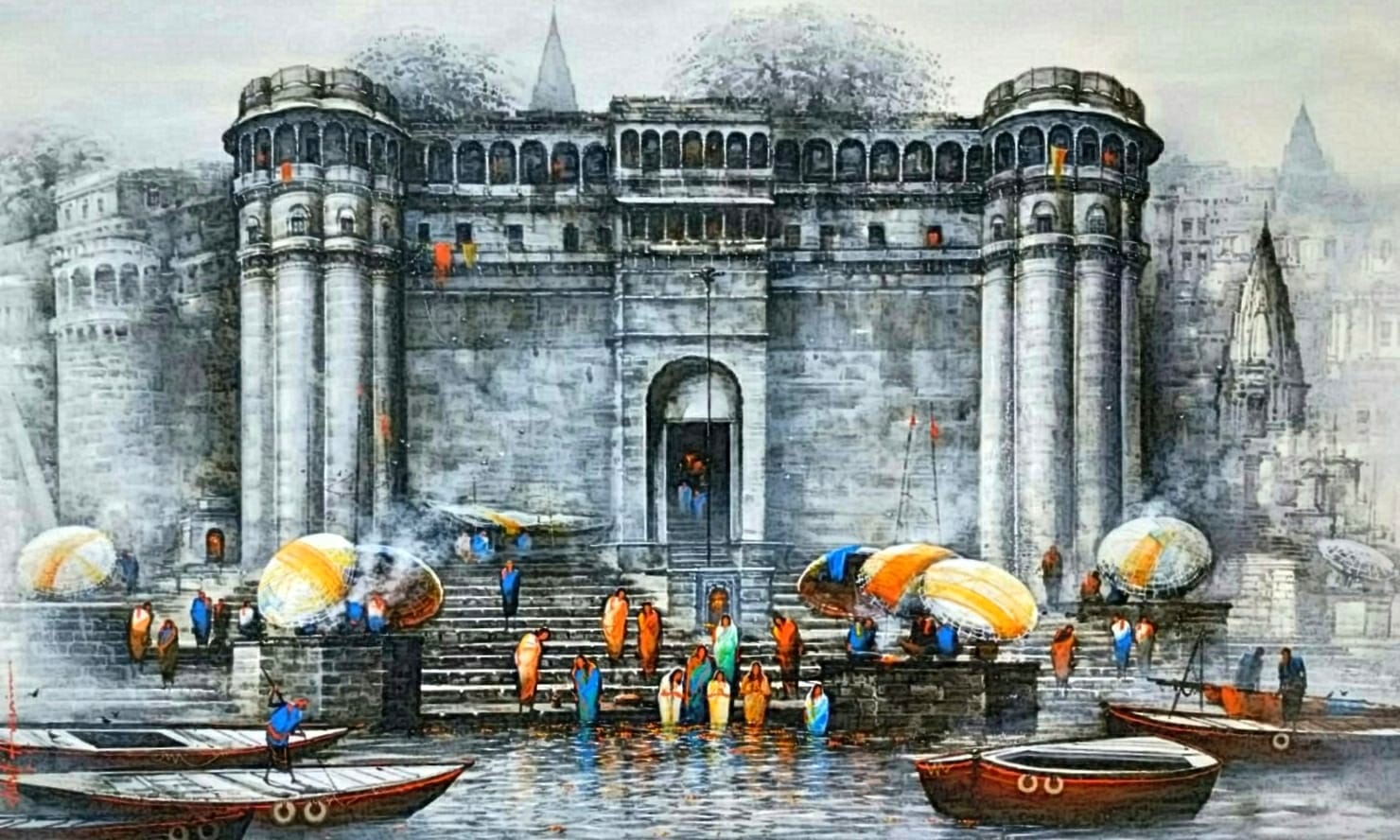 Where the Sacred City Rests by Ashif Hossain