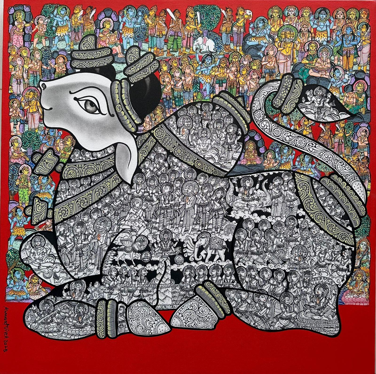 Nandi Bull - V by Vivek  Kumavat 