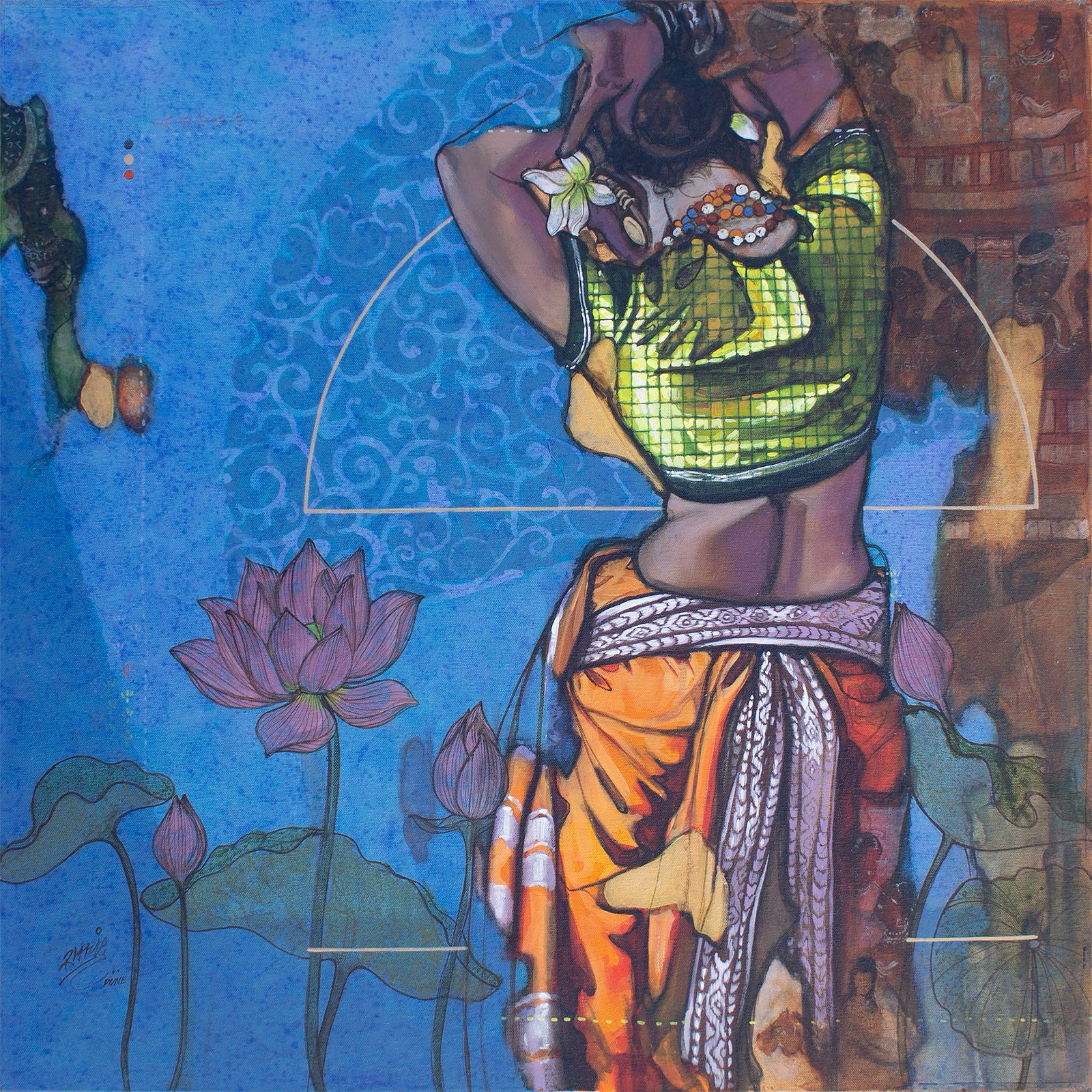 She Who Wears the Moment by Ramchandra S Kharatmal