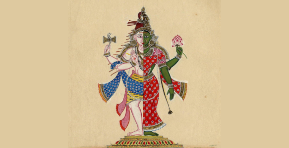 Famous Ardhanarishwar Paintings and the Art of Divine Duality