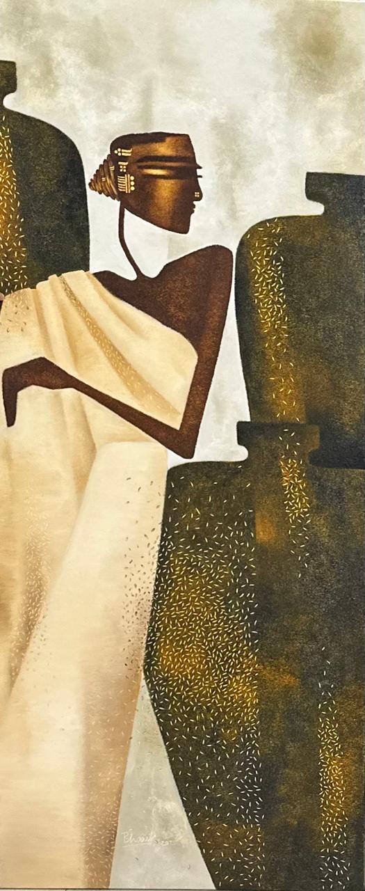 Where She Stands, Life Grows by Bharti Prajapati