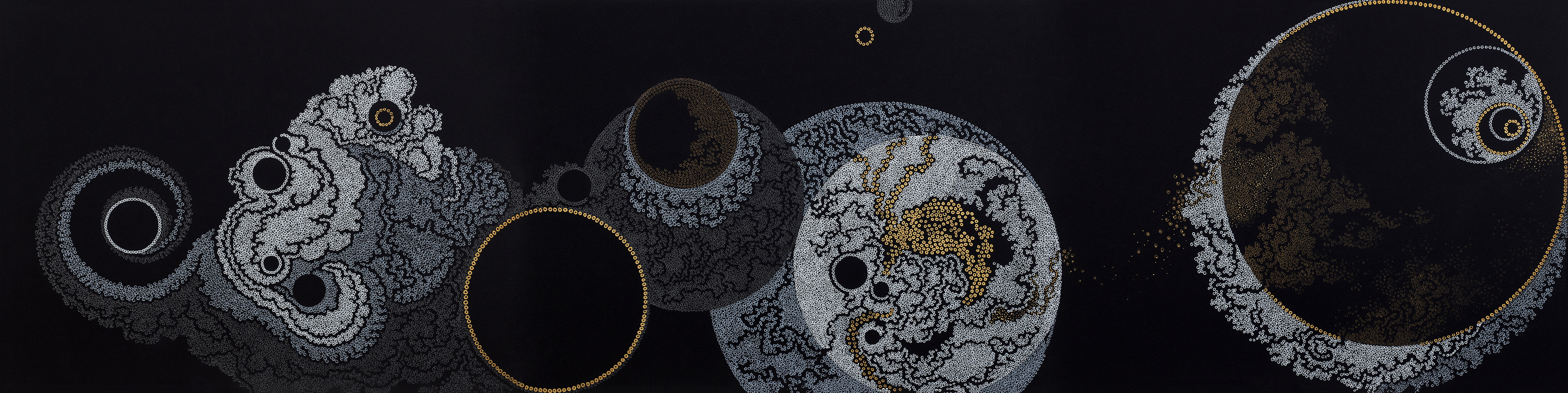 Moondust (Set of 3) by Sukanya  Garg