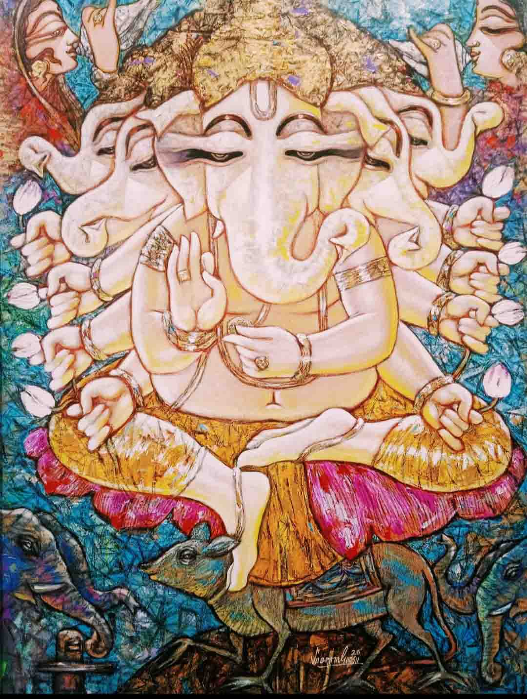 Ganesha - The Guardian of Openings by Subrata Ghosh