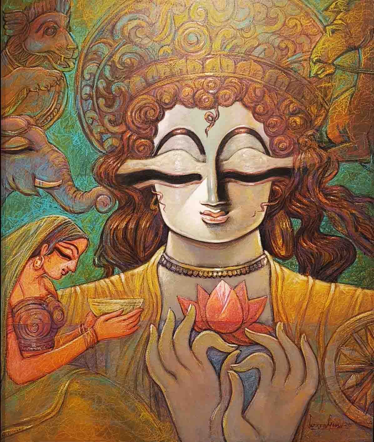 In Quiet Prayer by Subrata Ghosh