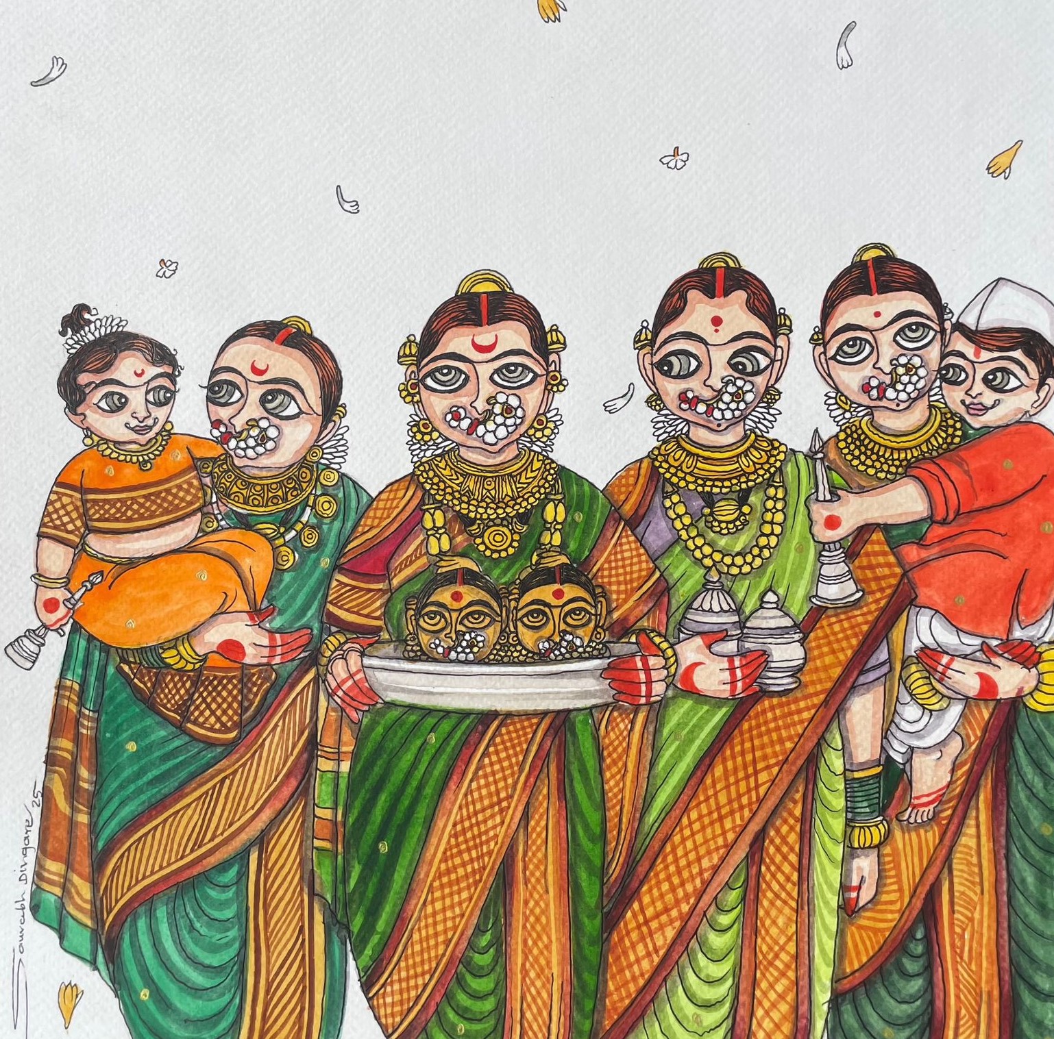 Devi Aagman by Madalasa by Saurabh