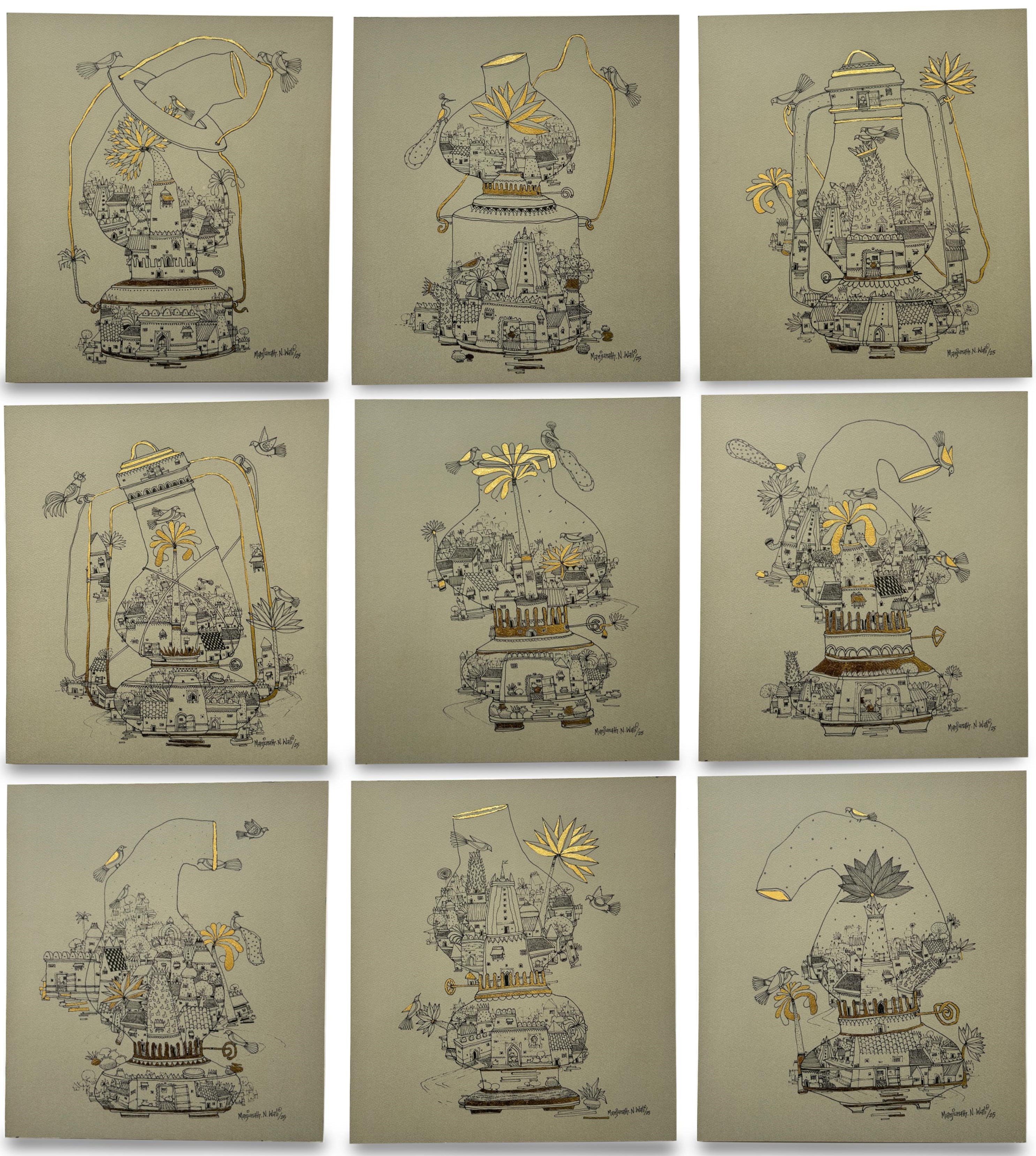 Inner Light - I by Manjunath Wali