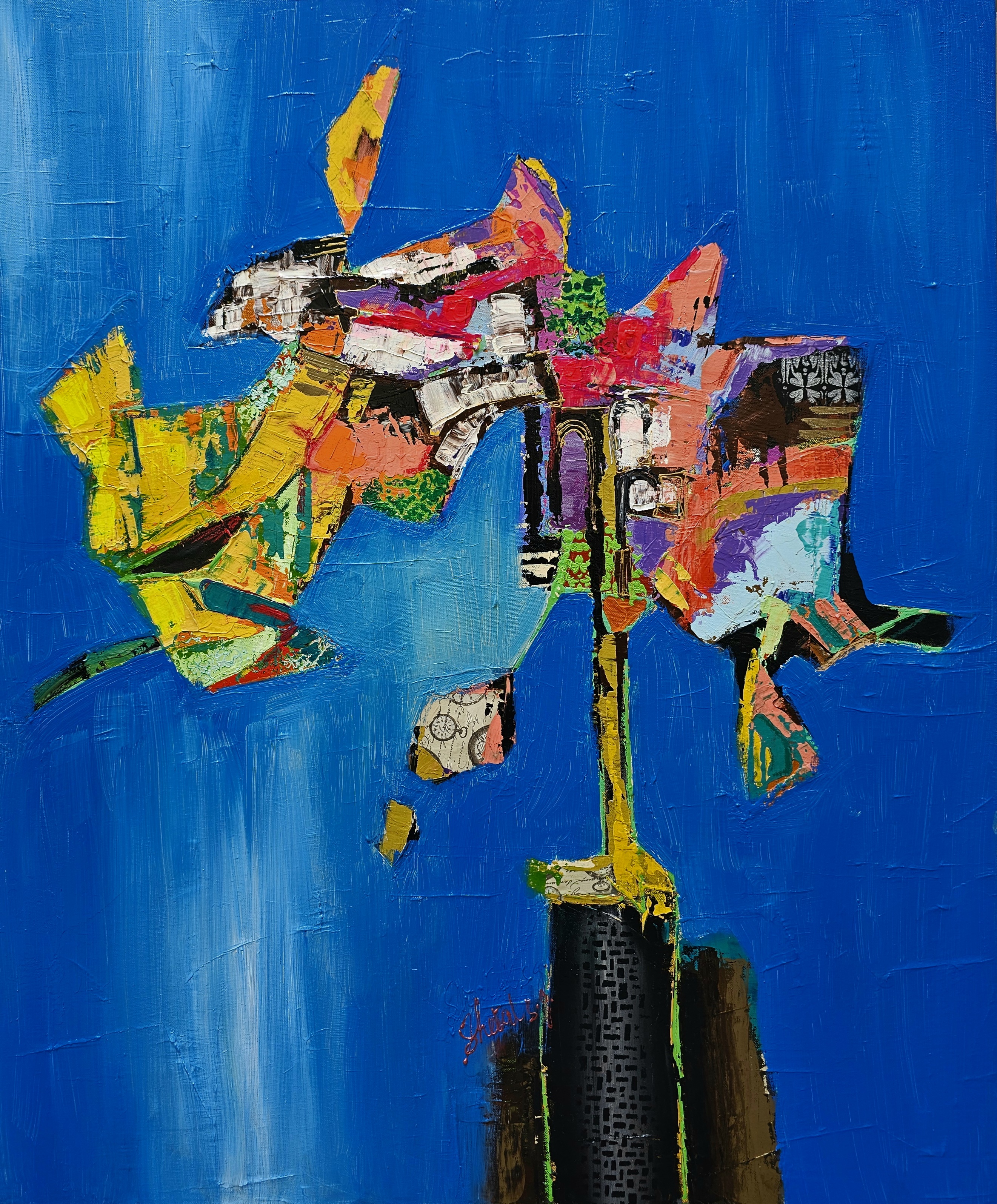 Rock Rose - II by Sheetal Singh