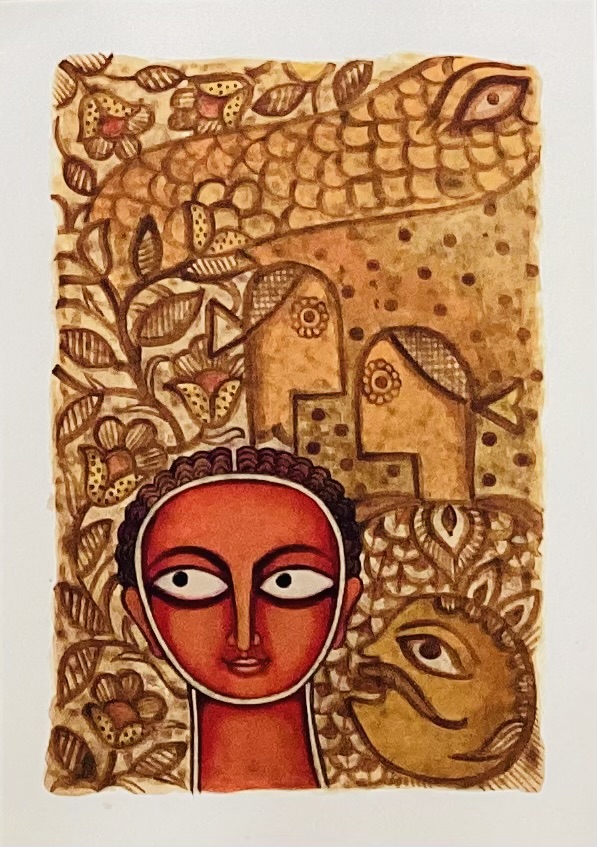 Presence and Absence - I by Meenakshi Jha  Banerjee