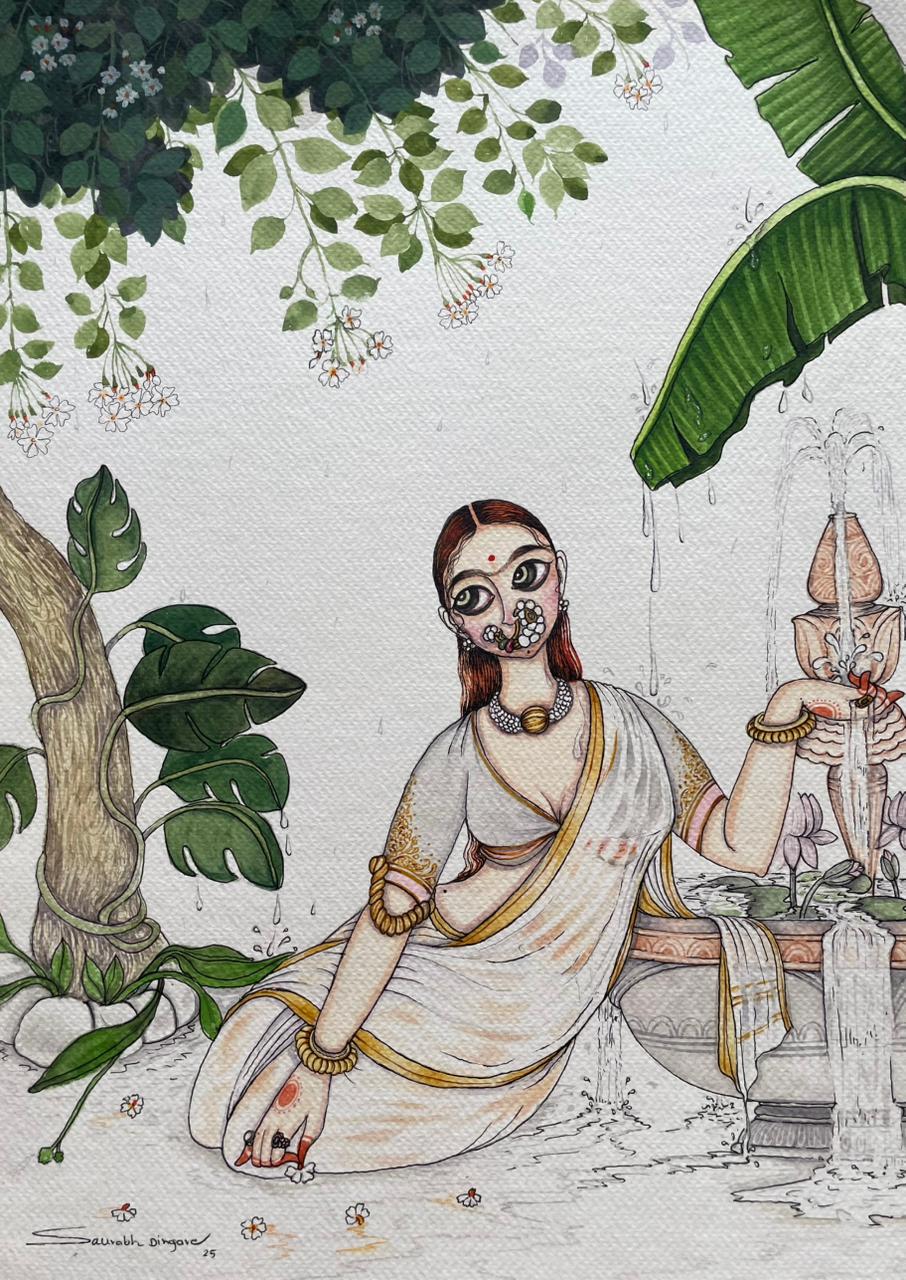 Rain by Madalasa by Saurabh