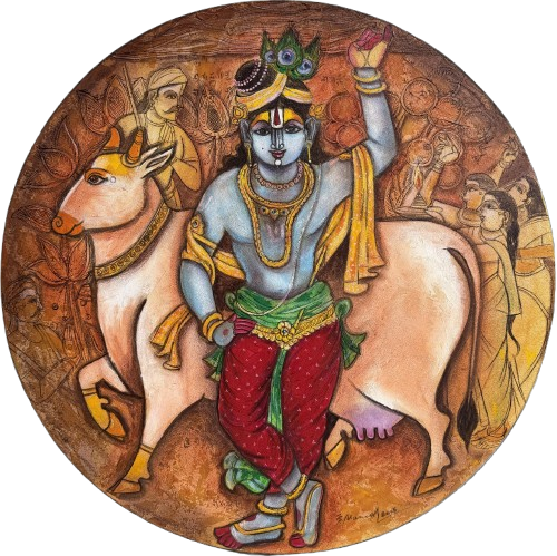 Govardhan Parvatham by Pramod Reddy