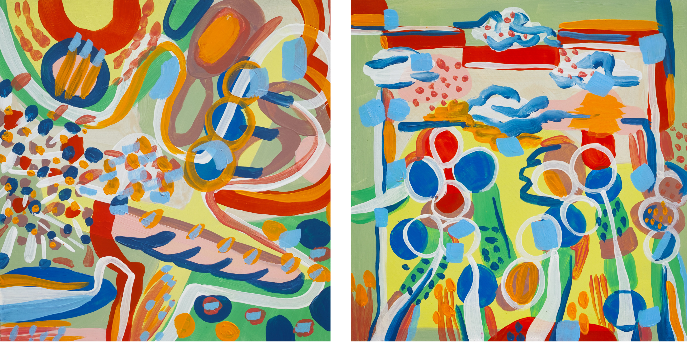 Holidaying (Set of 2) by Vishakha  Jindal