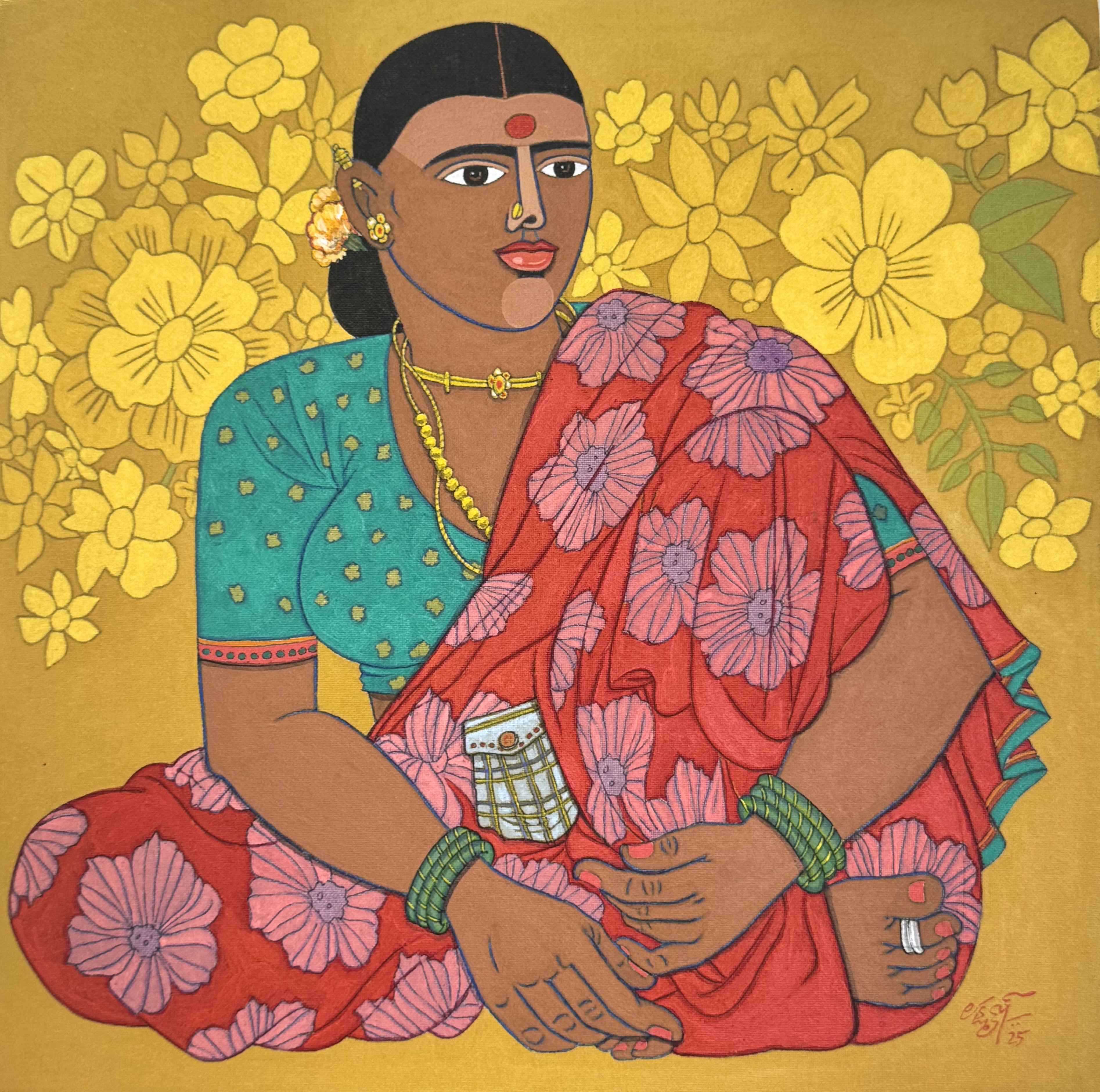 Poolamma The Goddess of Life V by Laxman  Aelay