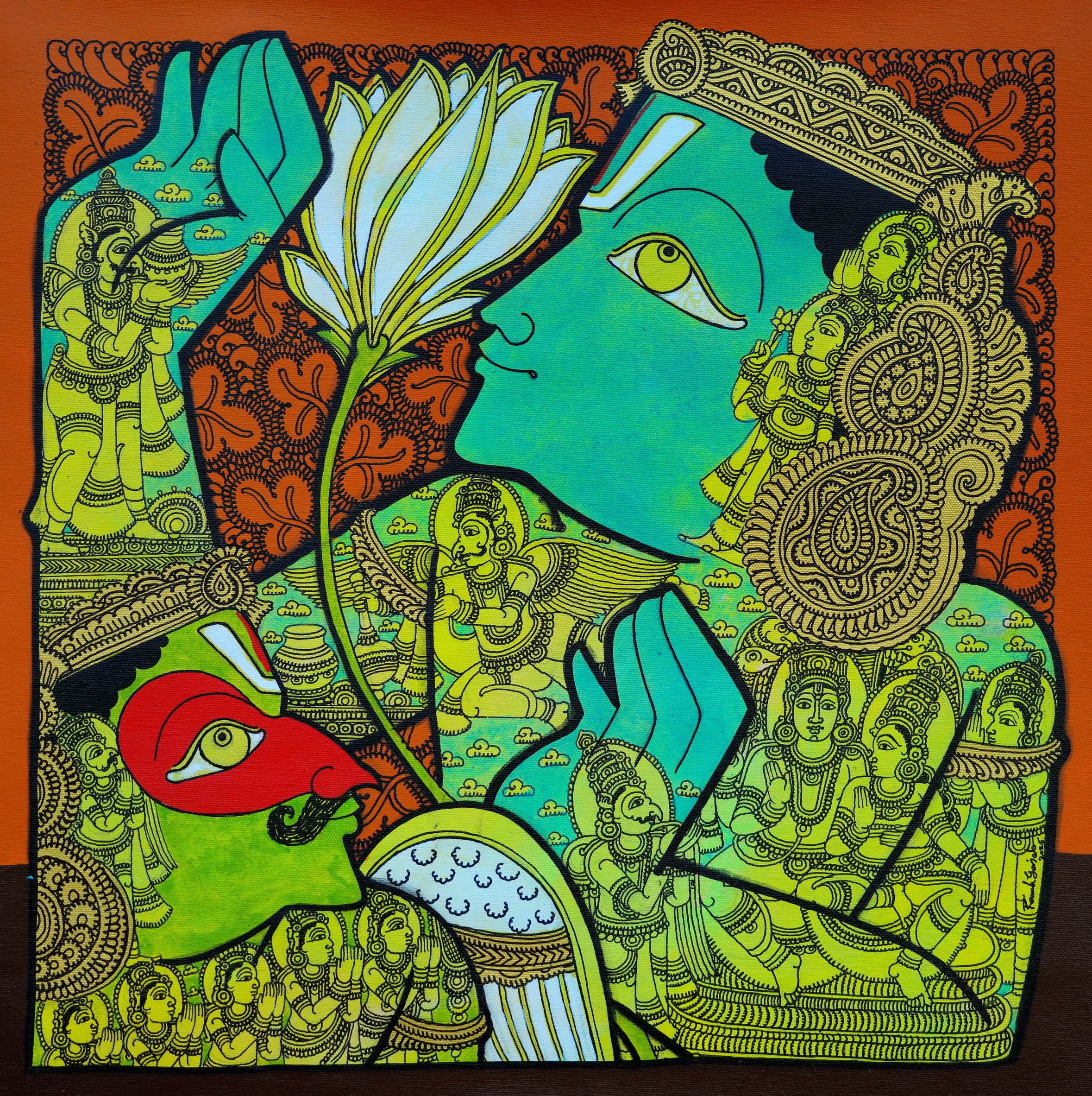 Vishnu Garuda  by Ramesh  Gorjala