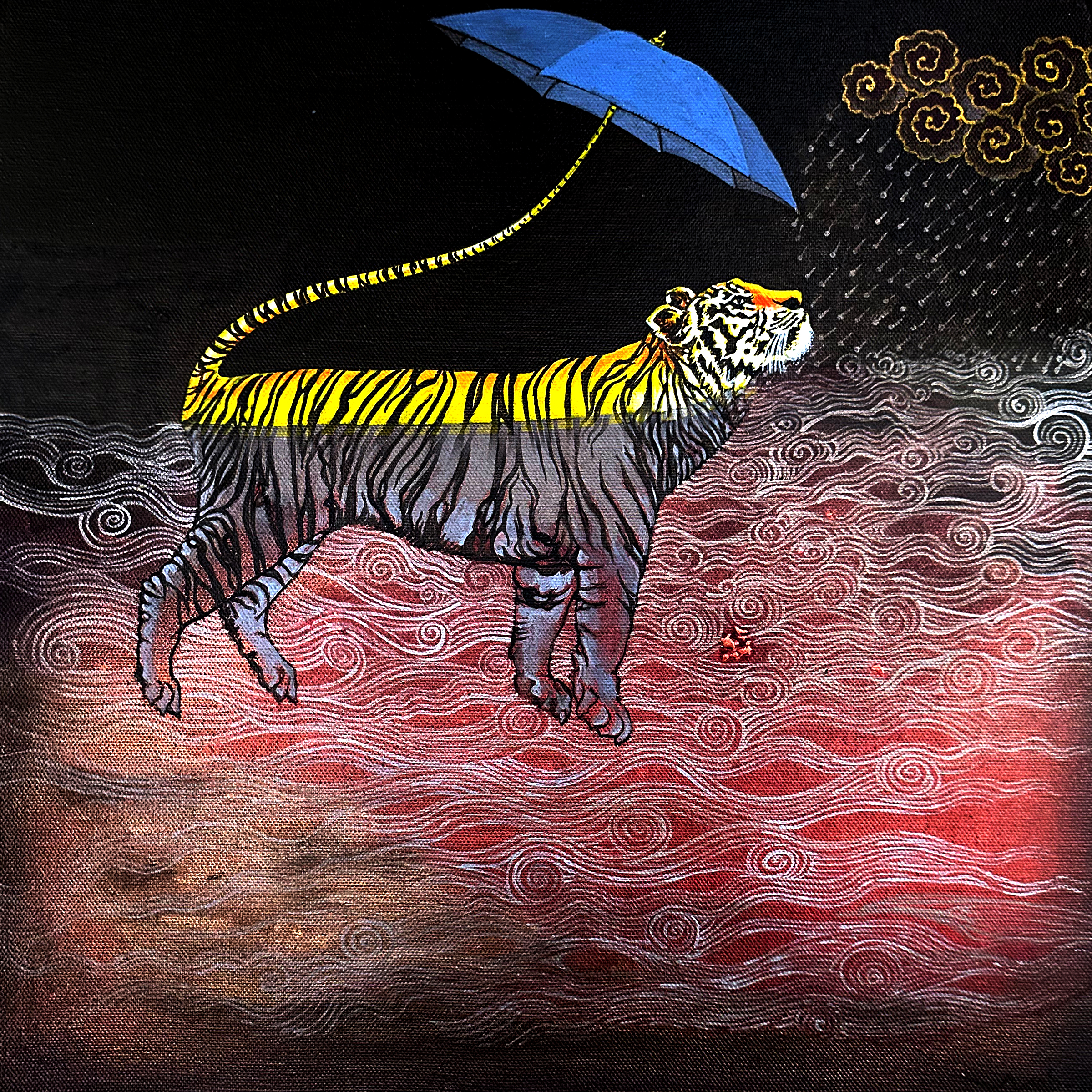 Echoes of Monsoon Night by Anup Kumar Chand