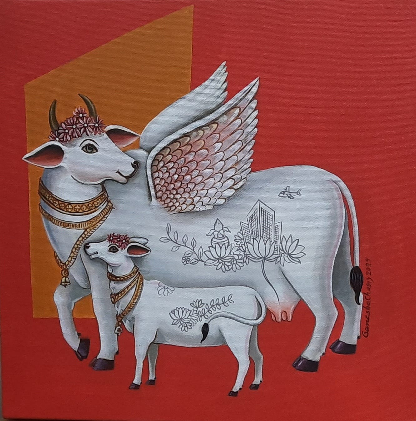 Kamadenu - II by G Ganesha Chary