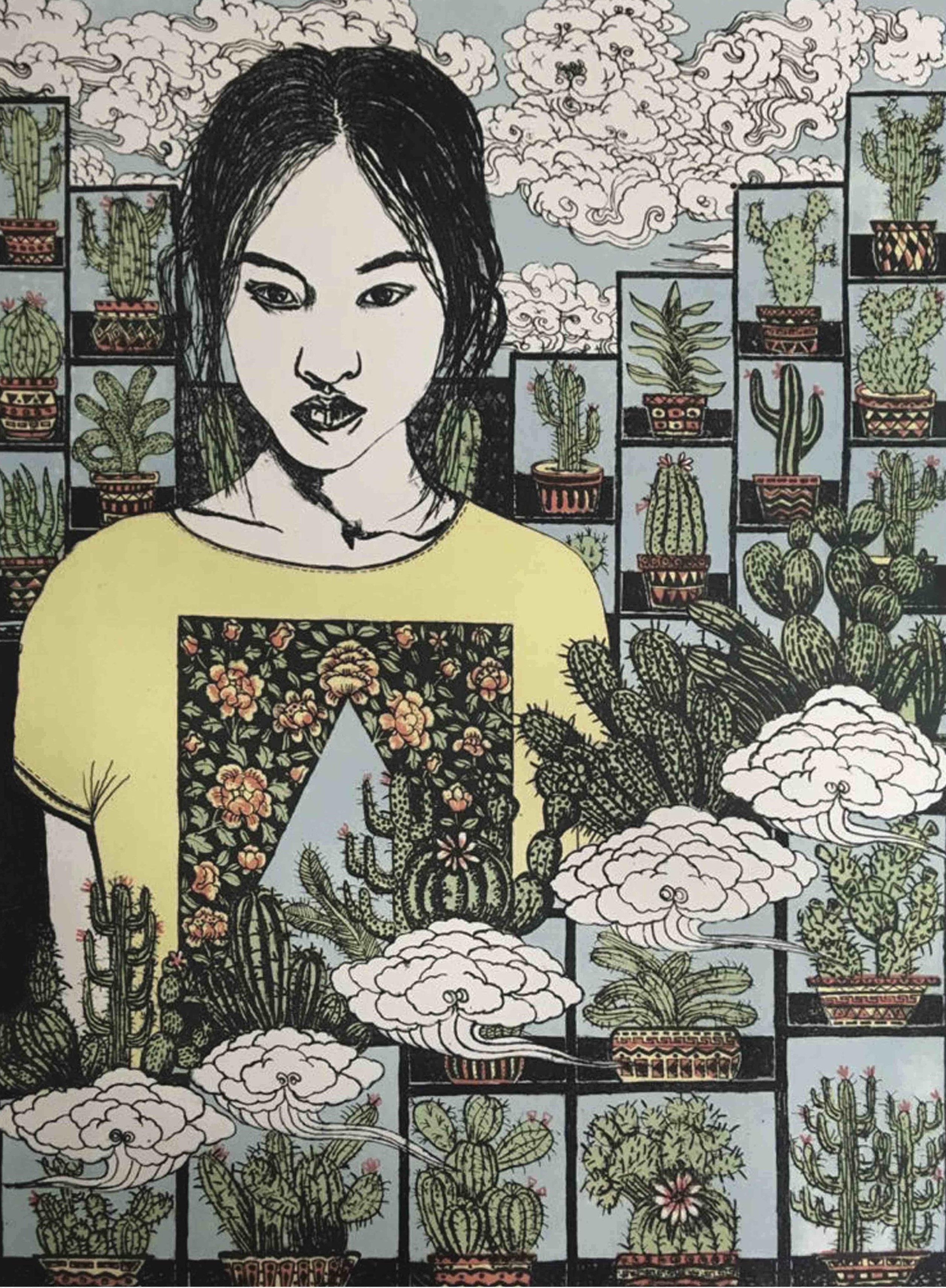 Rear Window - VI by Tsering Negi