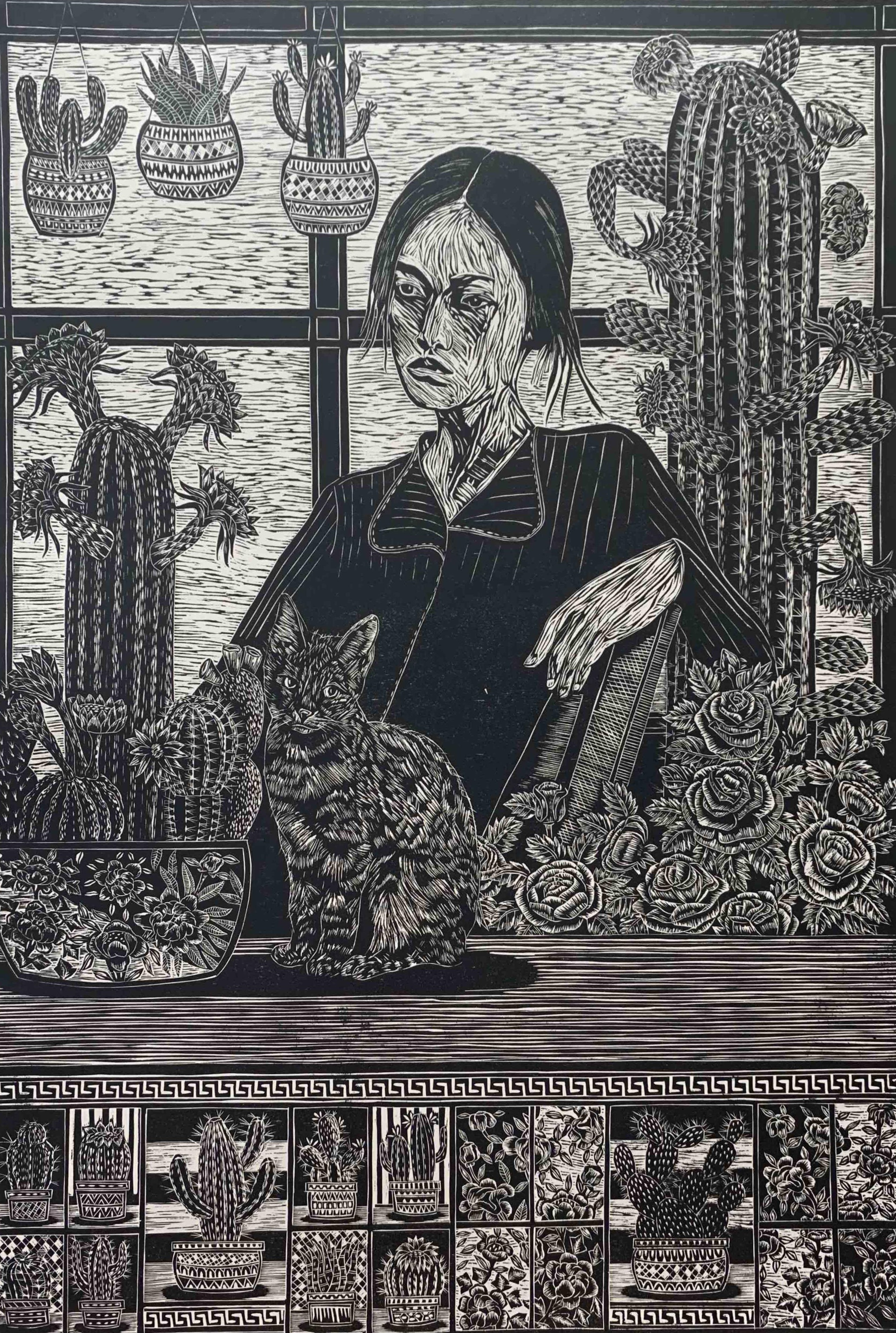 Rear Window - XXI by Tsering Negi