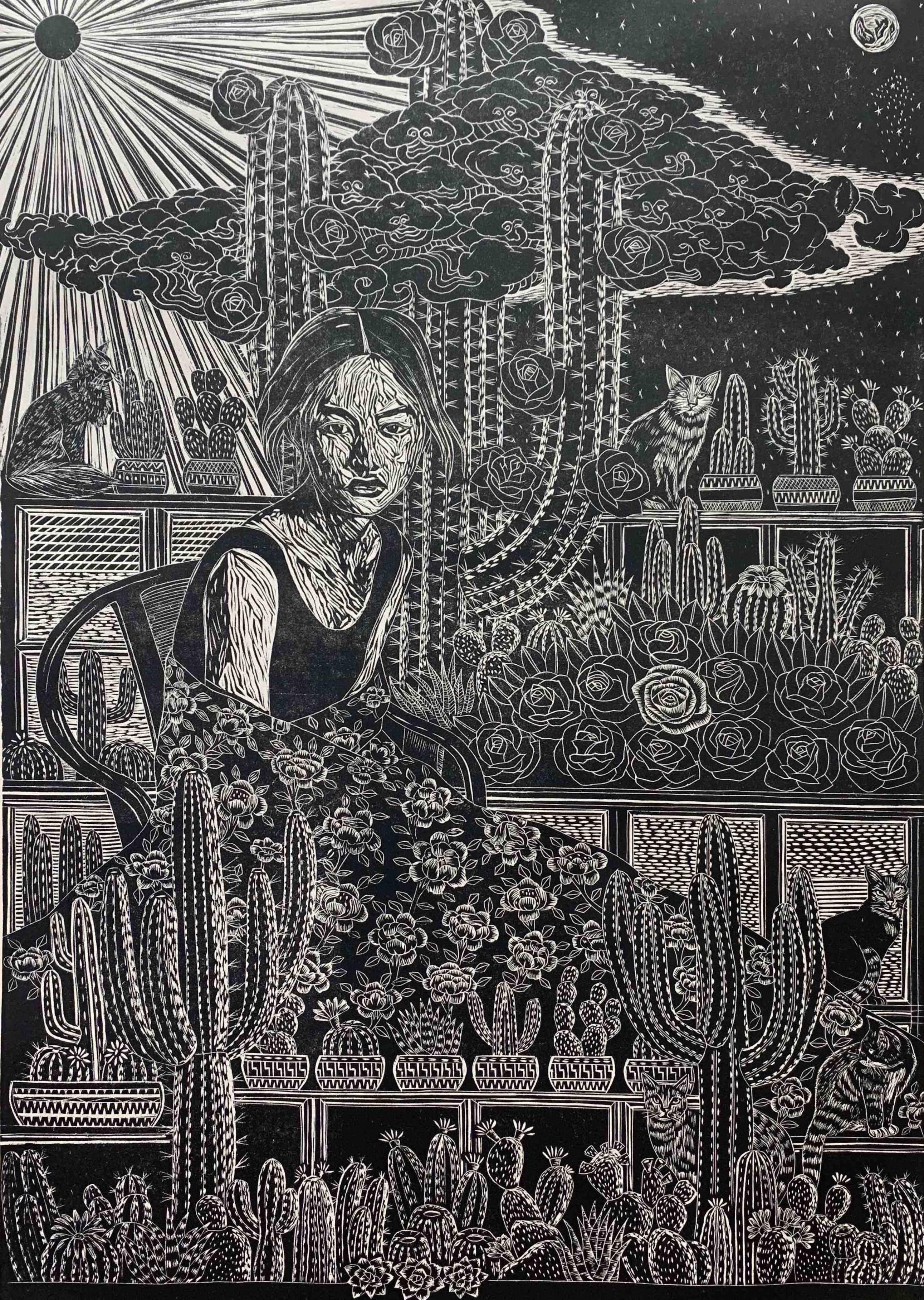 Rear Window - XXIII by Tsering Negi