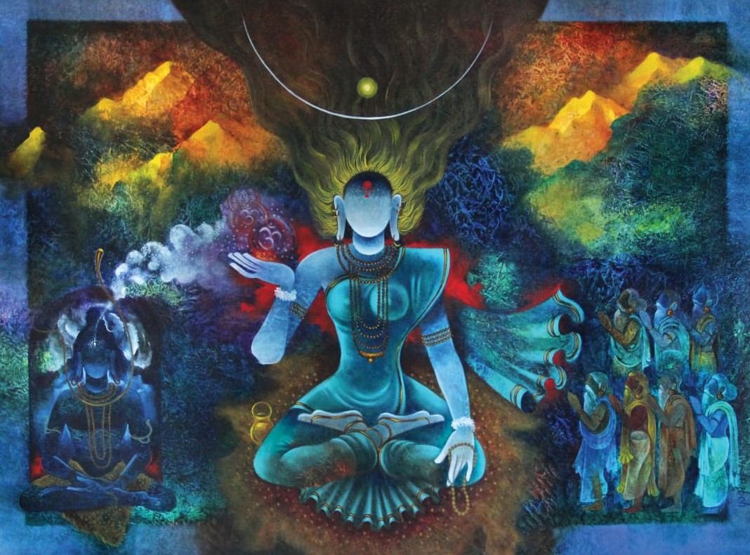 Goddess Brahmacharini by Yograj  Verma