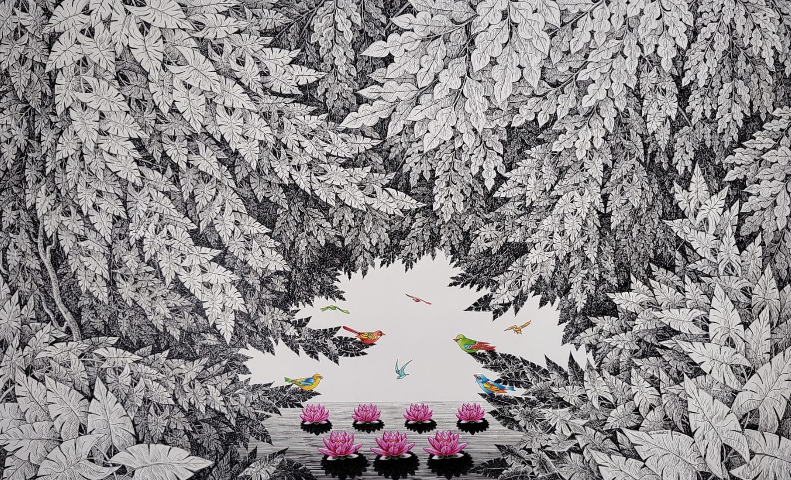 The Forest Pauses by Umakant Kanade